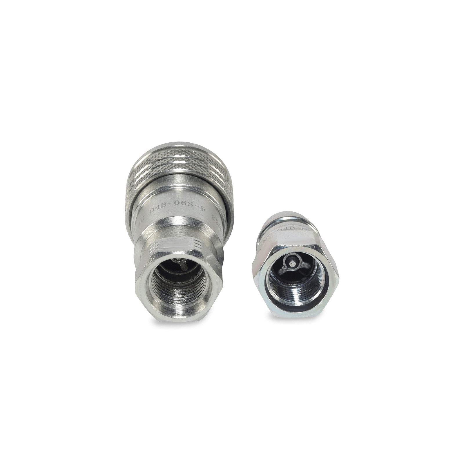 1/4″ AG Hydraulic Quick Couplers Set – 3/8″ SAE Thread