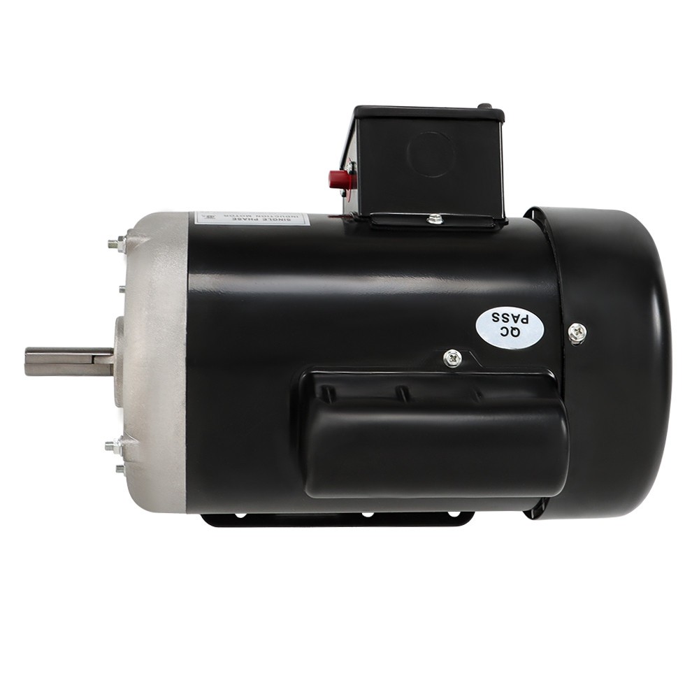 Farm Duty Single Phase Motor 1 HP 1750RPM 115V/230V 56 Frame 13.6/6.8A CW/CCW