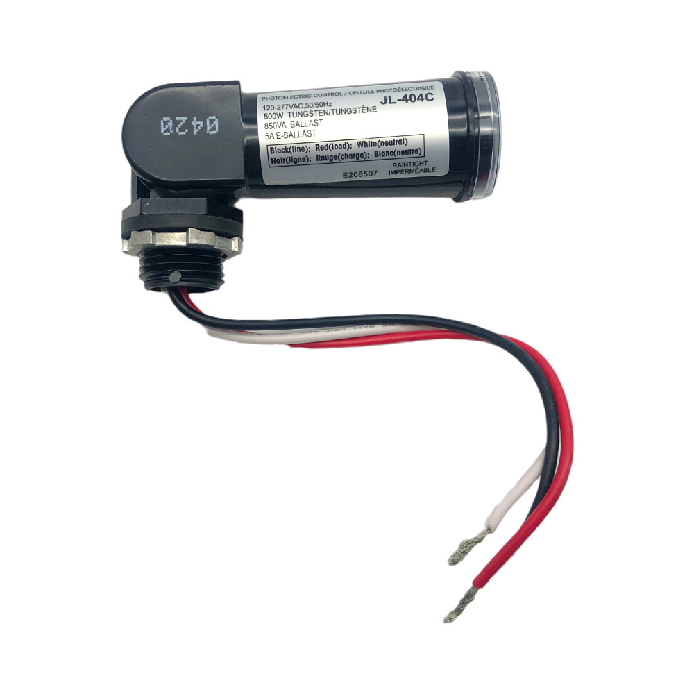 Dusk To Dawn Outdoor Swivel Photo Cell Light Control Photocell Sensor LED 277V