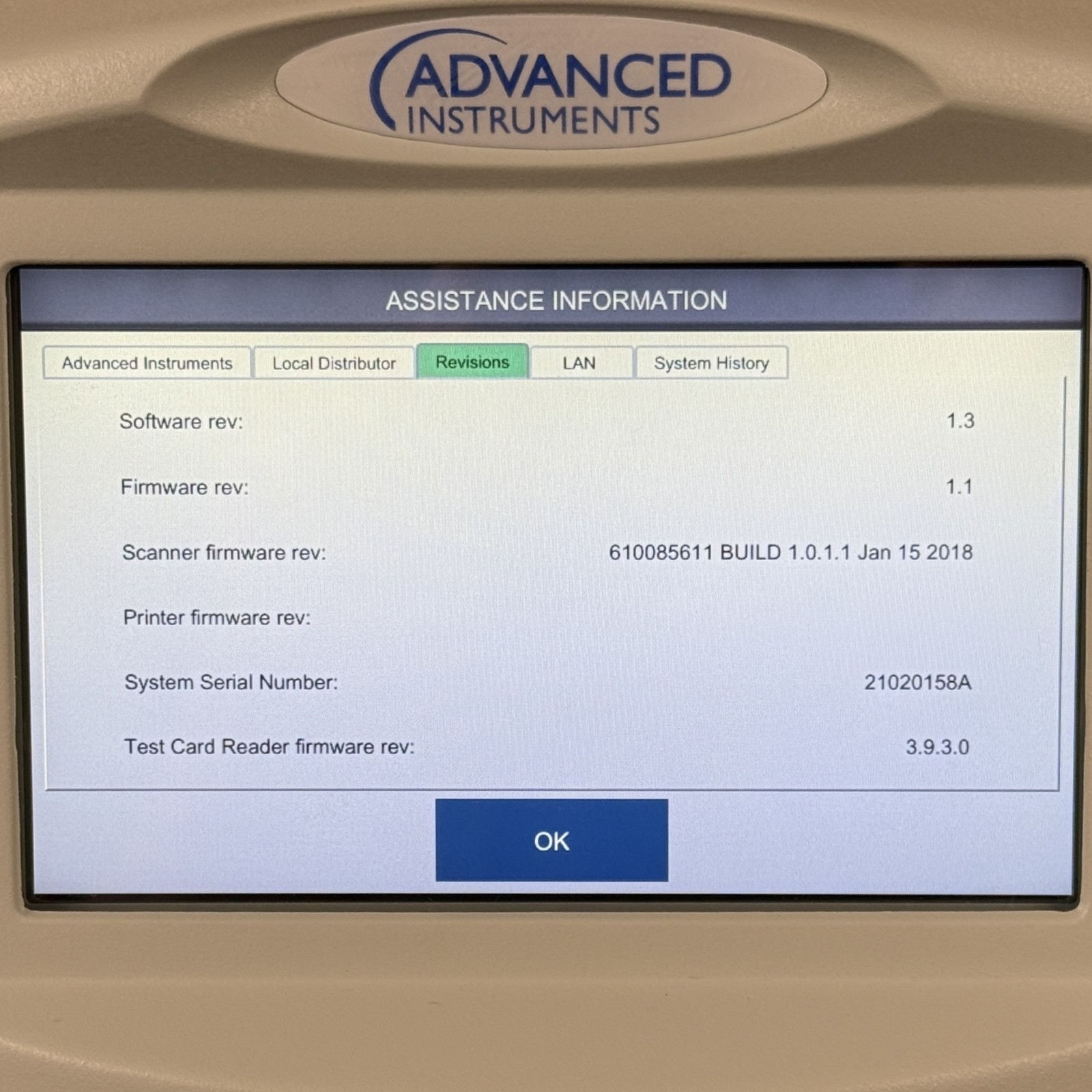 Advanced Instruments OsmoTECH PRO Multi-Sample Osmometer, Tested, 60 Day Guar
