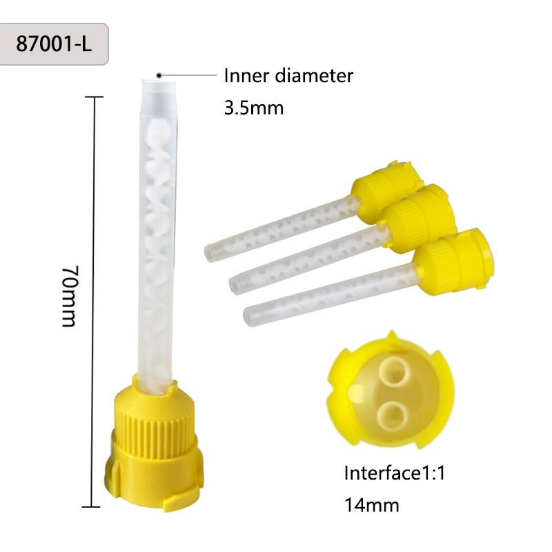 Dental Intra Oral Impression Mixing Tips 1:1 Impression Material, C&B, USA