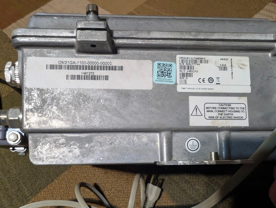 ARRIS Opti Max2100 Optical Node Fiber Deep Nodes OM2100 / OM21GJ-117A&0003