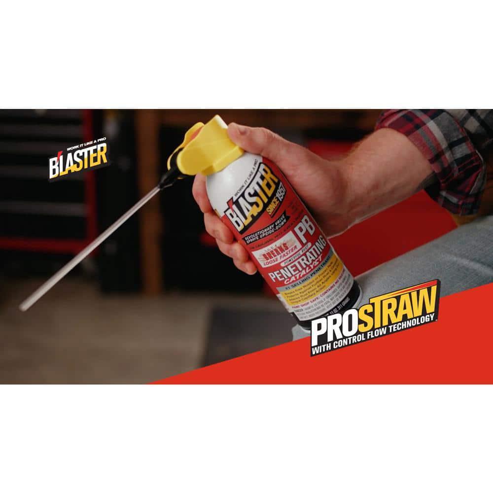 PB Blaster Penetrating Oil Rusted Seized Bolts Lubricant Spray 11oz (pack of 12