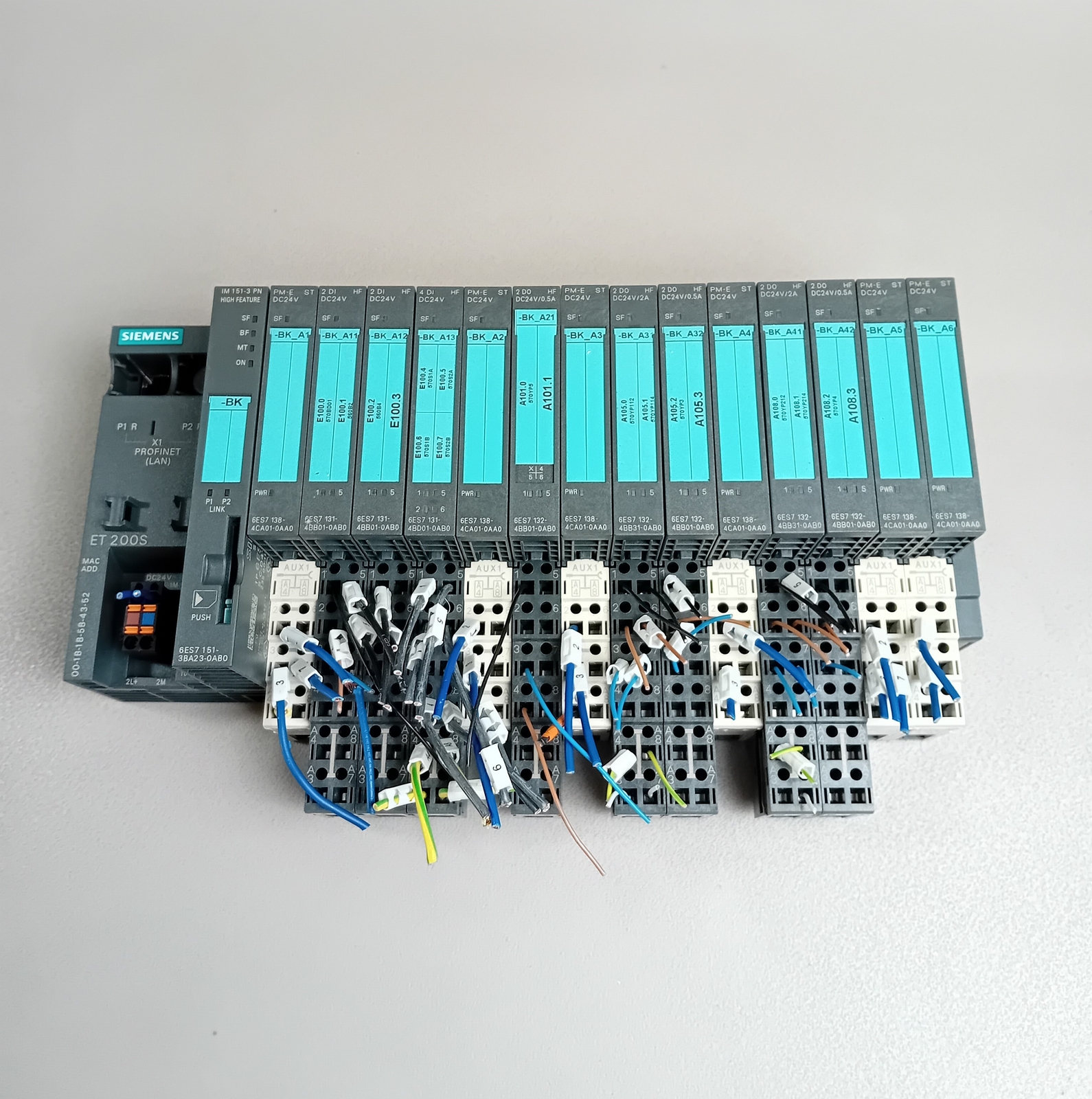 Siemens Set 6ES7 151-3BA23-0AB0 + Various Modules
