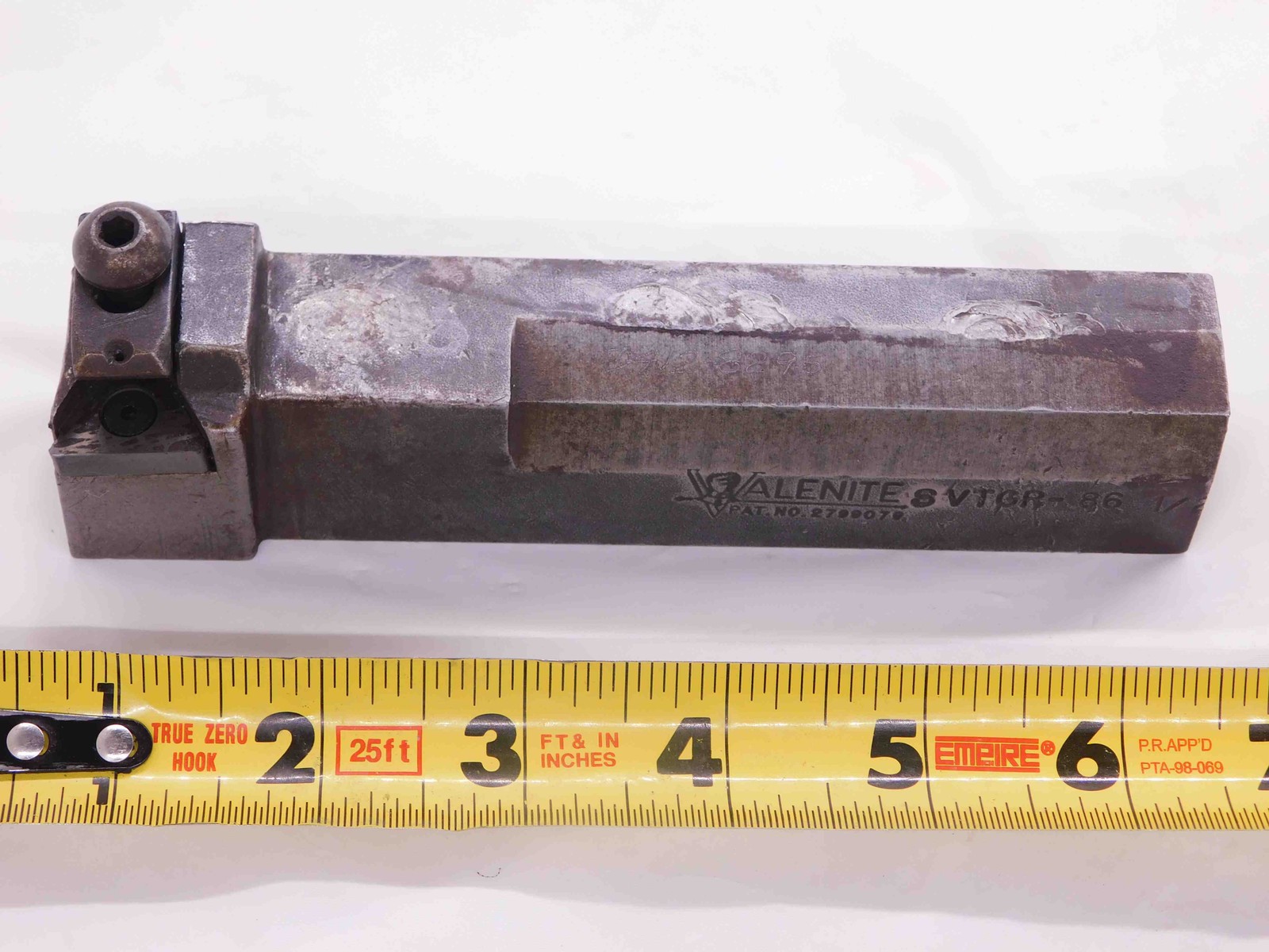 VALENITE SVTGR-86 LATHE TURNING TOOL HOLDER .965 X 1 1/4″ SHANK TP-43 INSERTS