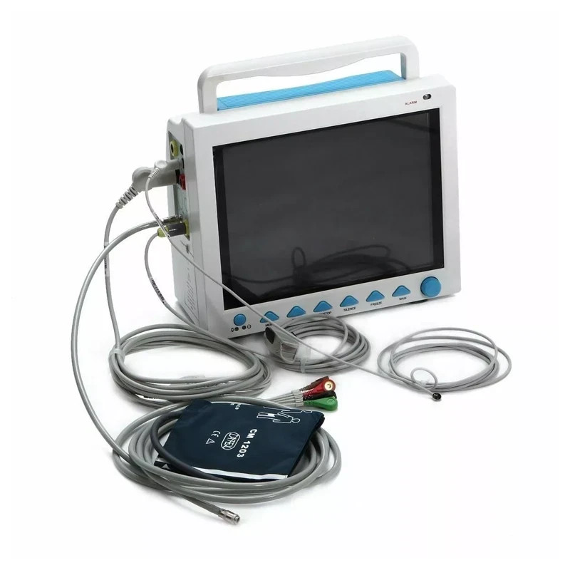 CMS8000 12.1″ Big Screen Multi-Patameter Patient Monitor ICU Vital Sign Monitor