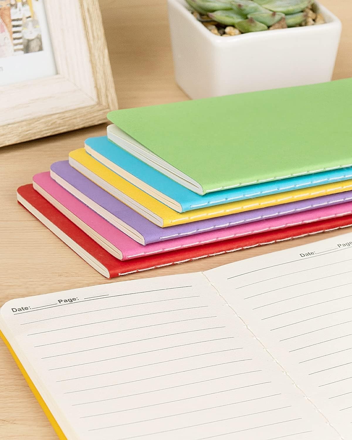 Colorful Mini Journal Notebooks 120 Pack