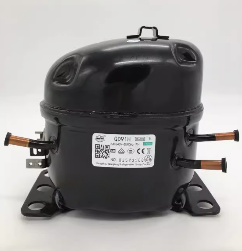 1PC New Refrigerator freezer compressor R134a QD91H 220-240V~50Hz 1PH 183W