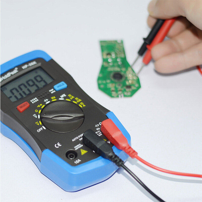 Multimeter Digital Capacitance Meter 20000uF 1999 Counts Backlit LCD Data Hold