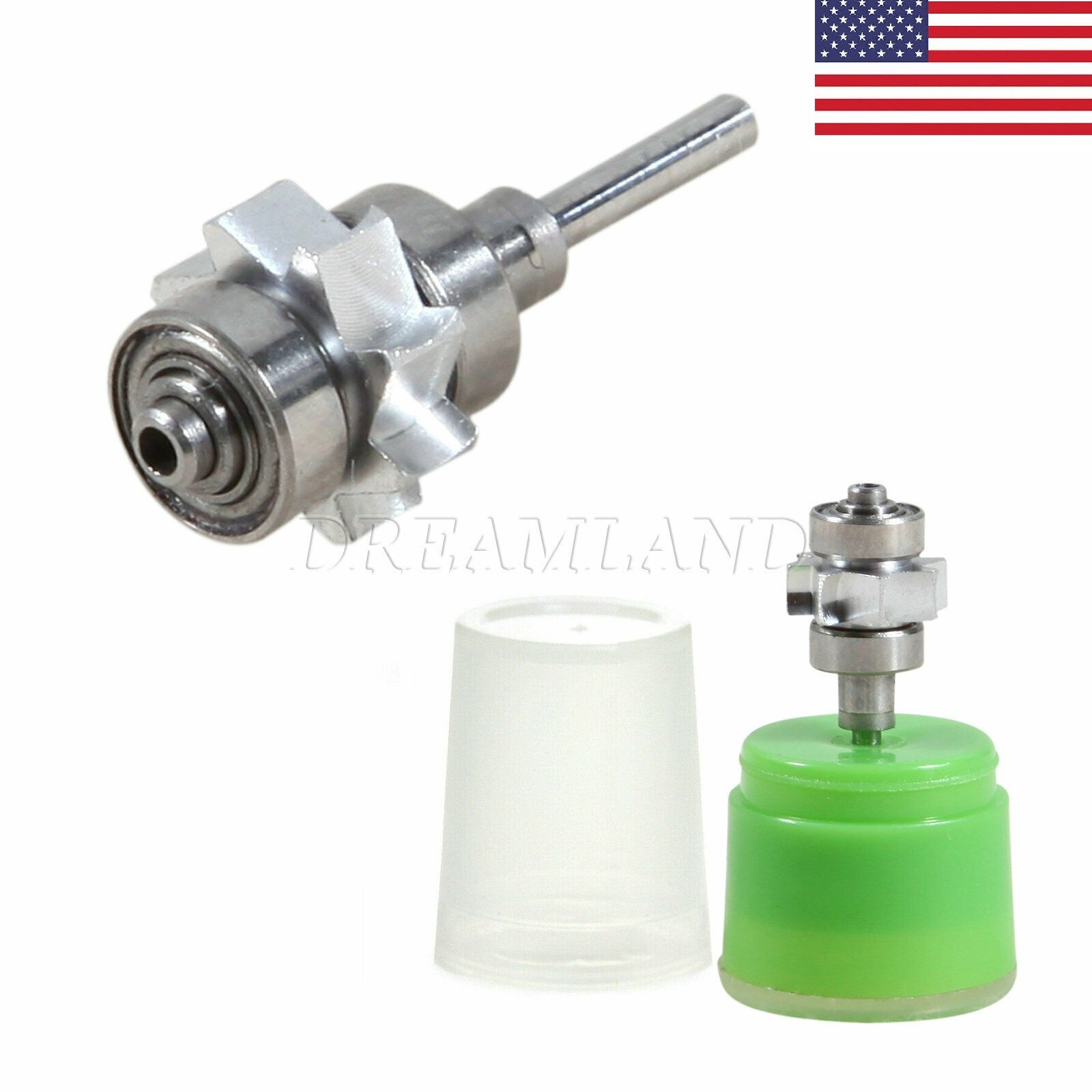 4x Dental Cartridge Rotor Fit 45 ° Angle Degree High Speed Handpiece WCA4 in USA