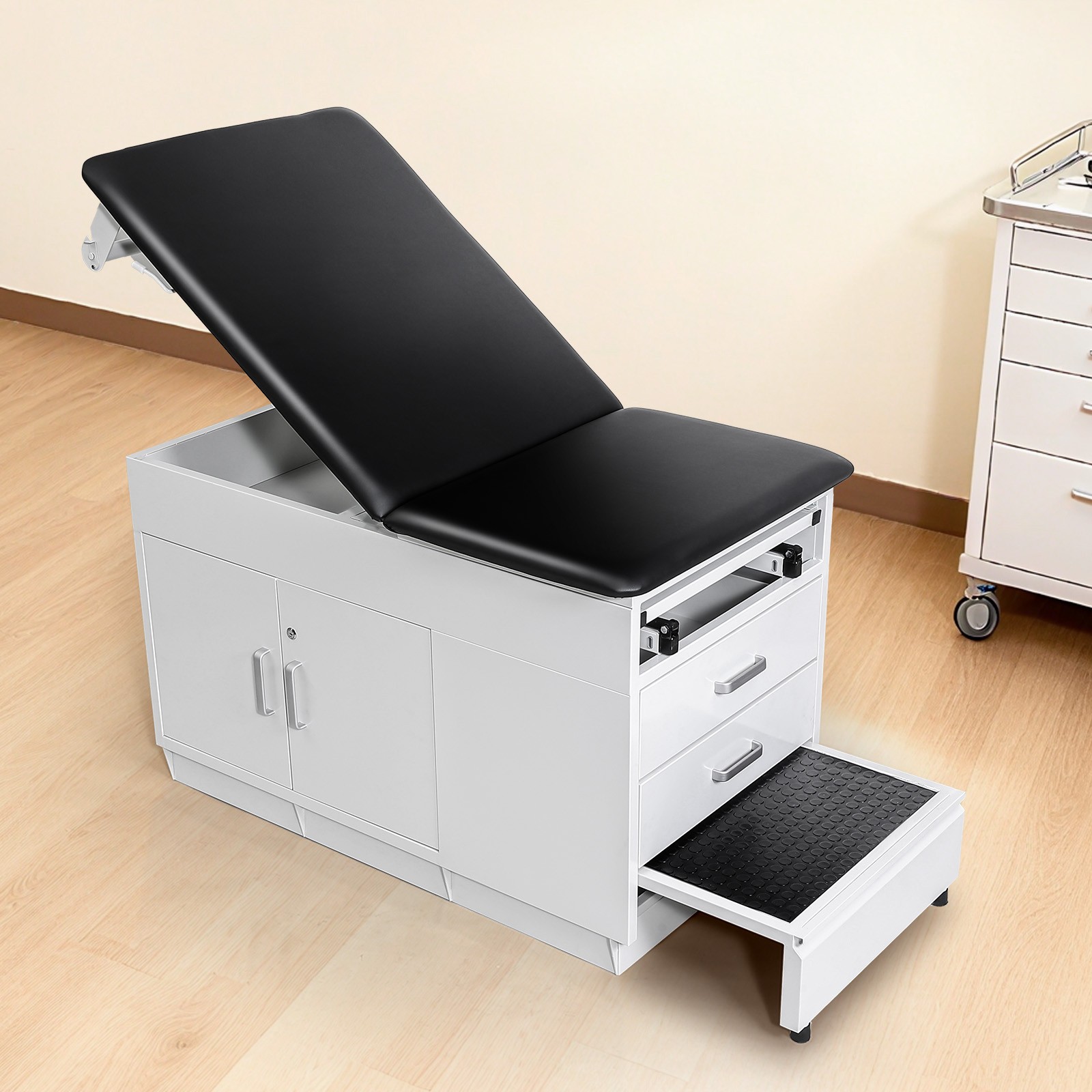 VEVOR Medical Exam Table Medical Examination Bed with Locking Cabinet & Drawers