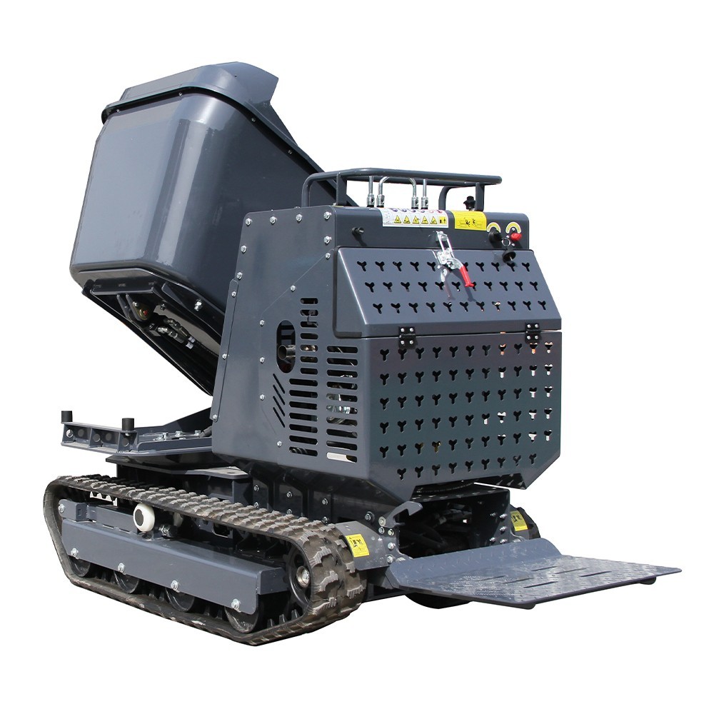 Mini Tracked Dumper 1200kg Load 13.5HP Briggs & Stratton Hydraulic Tipping