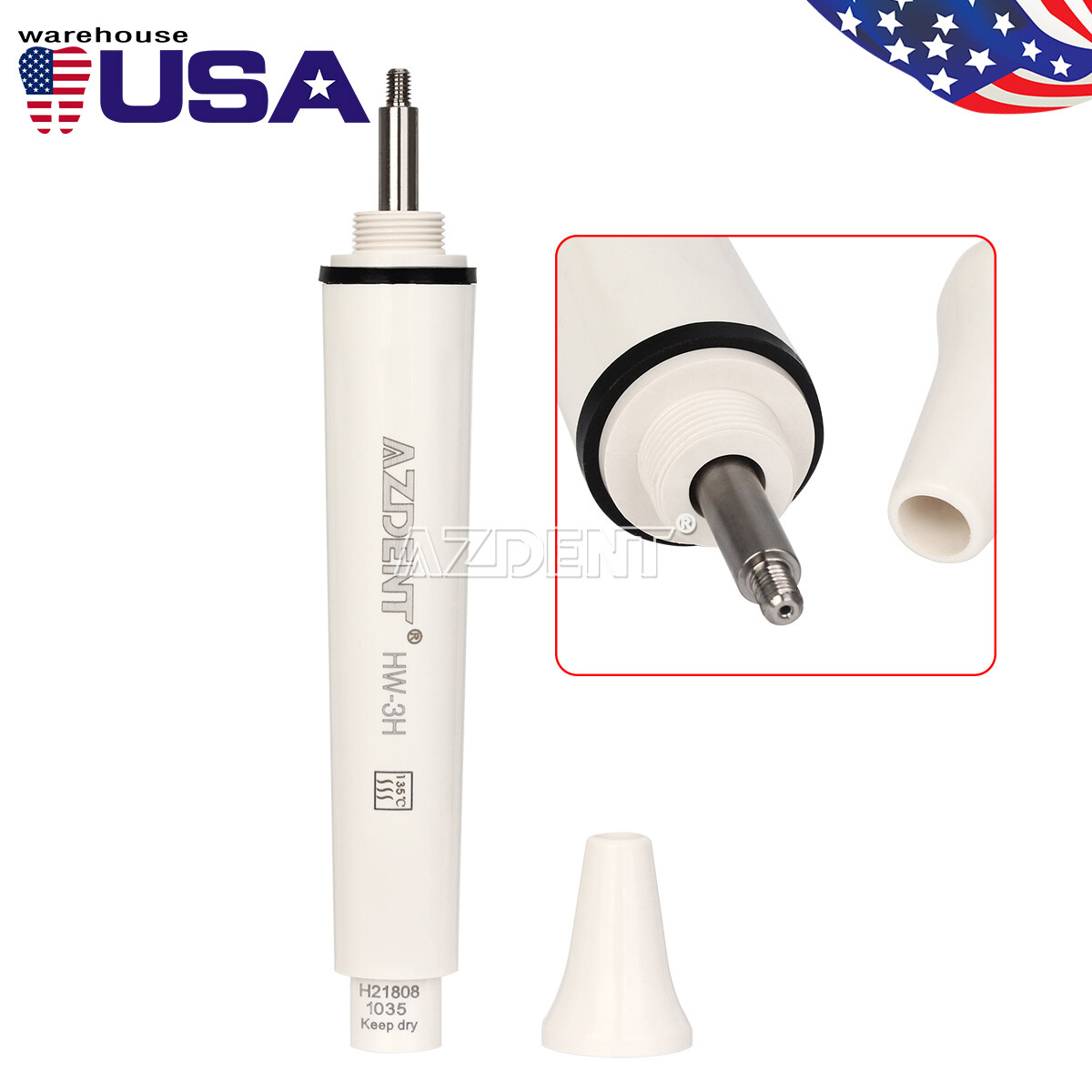 Dental Ultrasonic Piezo Scaler Handpiece HD-7L HW-5L HW-3H / Wrench for EMS DTE