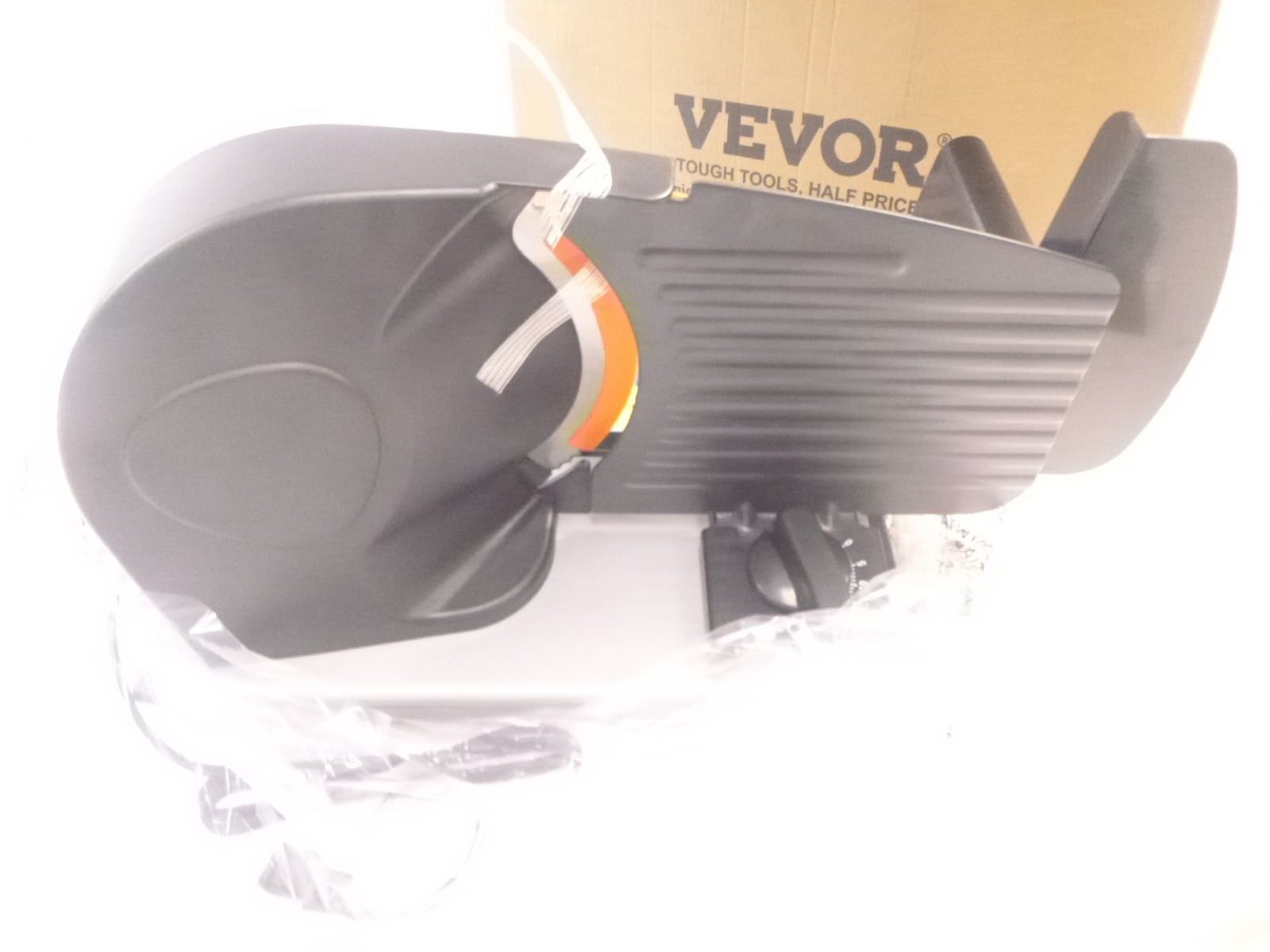 Vevor Deli Meat Slicer 1A-FS201Q 180W w/ Pair Premium SUS420 Blades