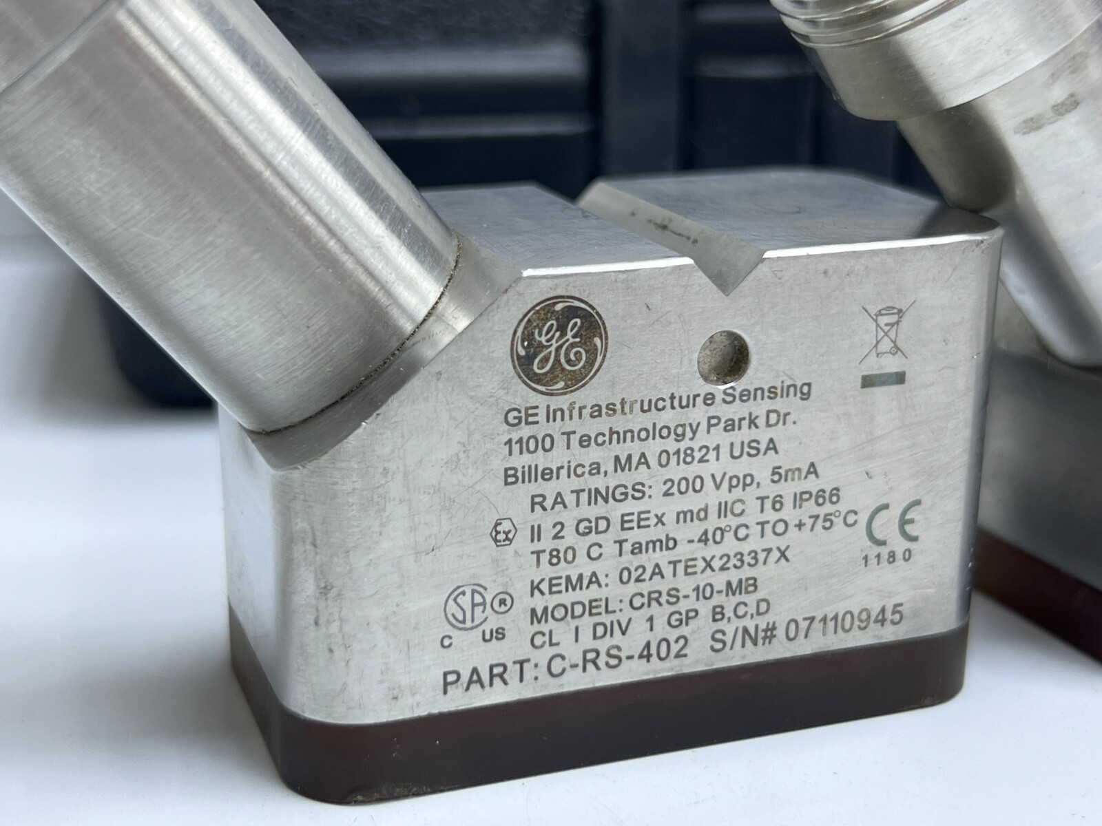 GE PANAMETRICS C-RS-402 HIGH PERFORMANCE TRANSDUCERS