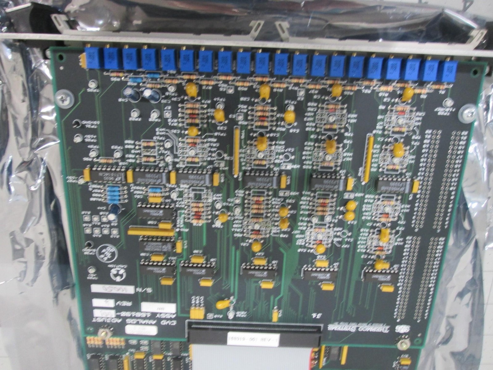 SVG Thermco, 604088-01, 168180-001, Analog CVD Nitride Process, , New