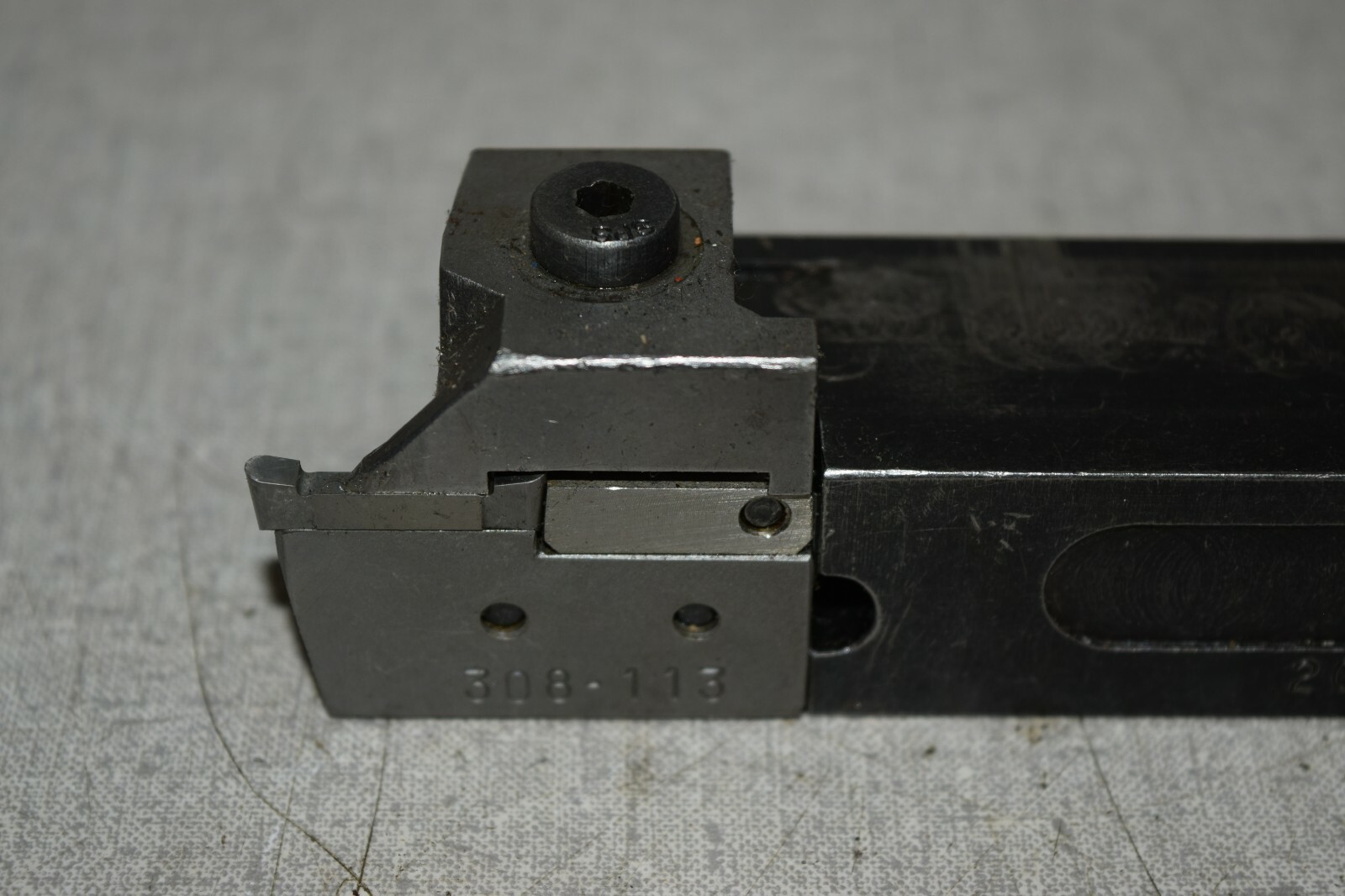 Manchester Grooving Lathe Turning 203-223 Tool Holder 1″x1.21″ Shank 308-113