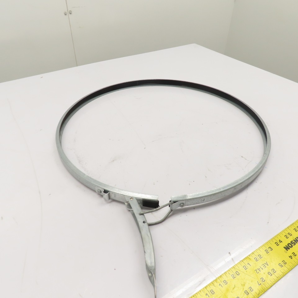 Nordfab 8010005539 20″QF Quick-Fit Galvanized Duct Clamping Ring W/ Gasket