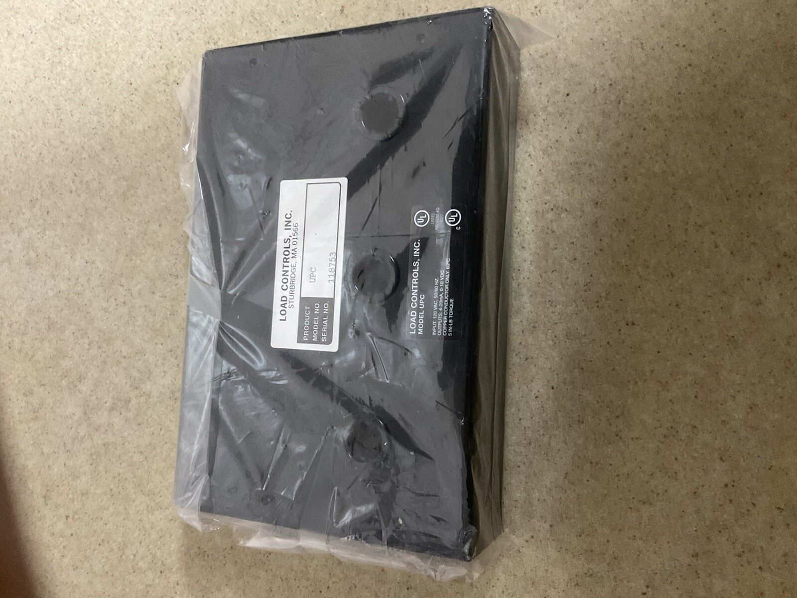 LOAD CONTROLS UPC NSNP