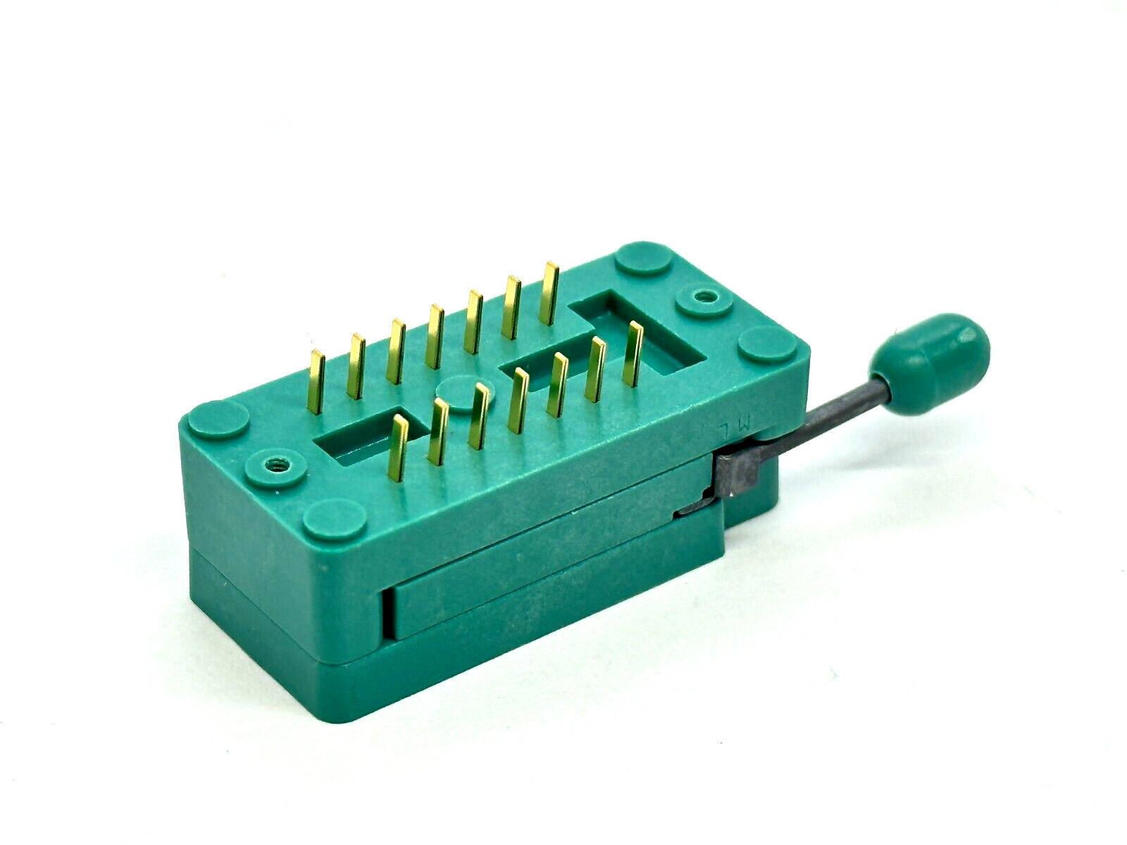 3M 214-3339-00-0602J Textool DIP Socket ZIF 14POS GOLD 7.62mm Spacing