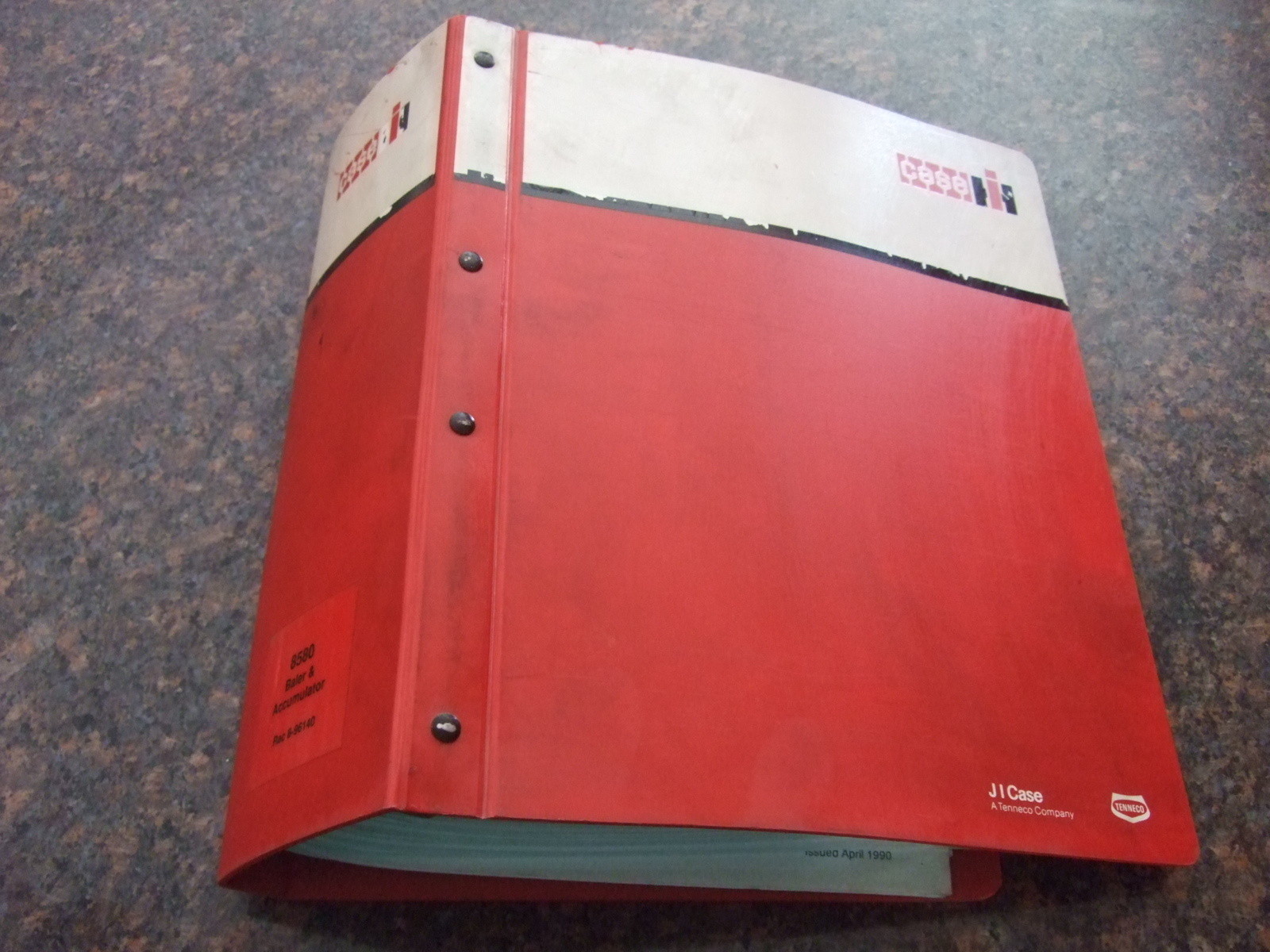 CASE 8580 BALER & ACCUMULATOR SERVICE SHOP REPAIR MANUAL