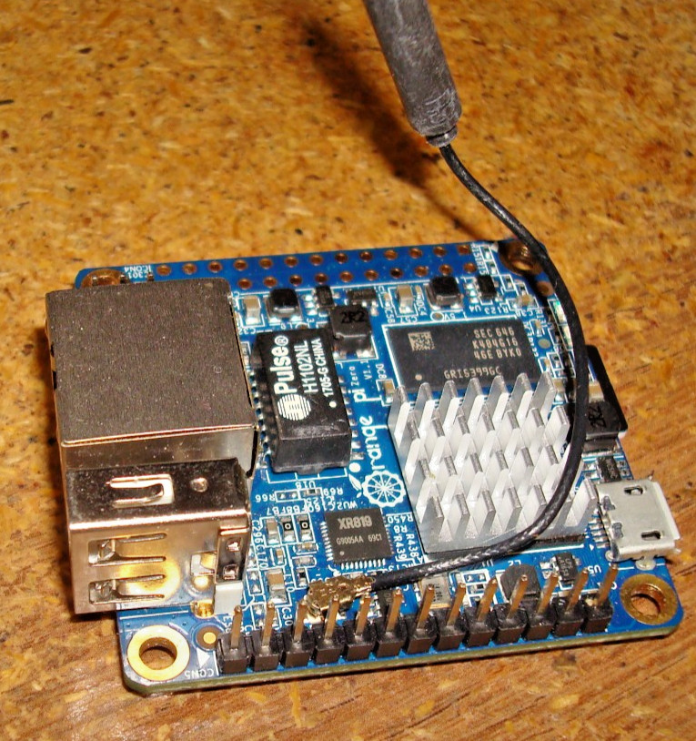 Orange Pi Zero 512 Meg with Expander Board. With SD card Ububtu Linux