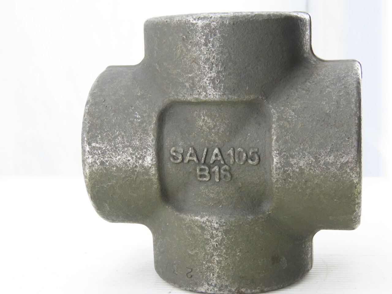 SA/A105 B16 2″ NPT Malleable Black Iron Cross Pipe Fitting 4-Way Female