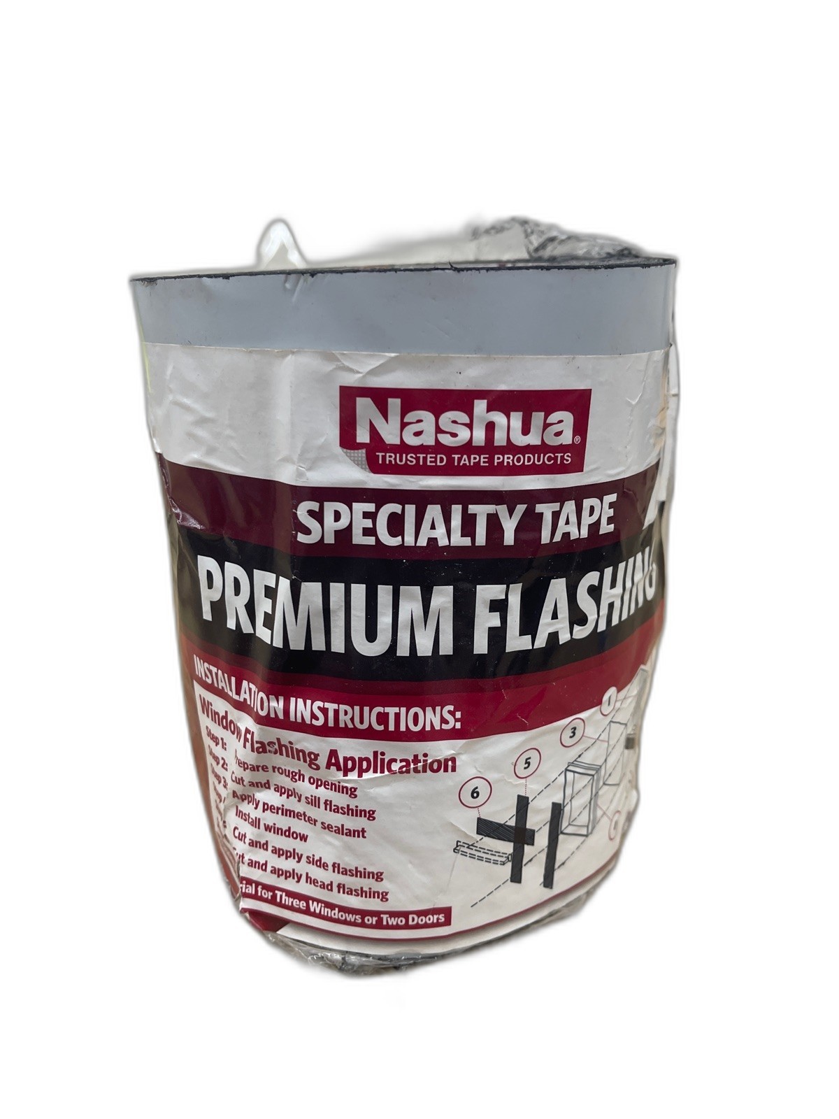 Nashua Tape 6 in. x 50 ft. Window and Door Flashing Tape