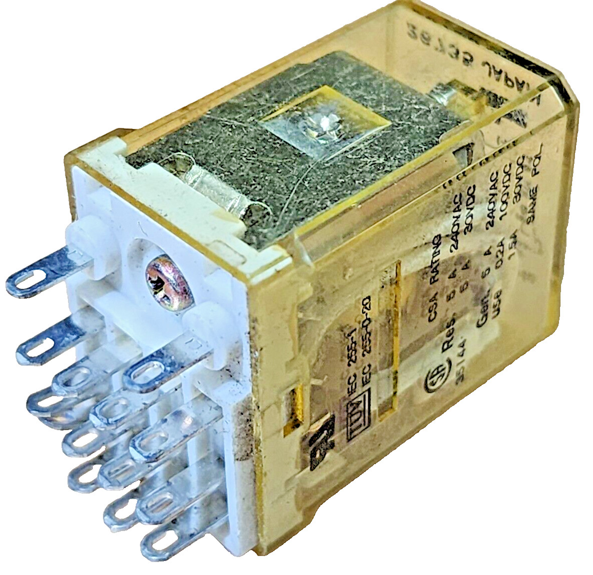 IDEC KUP-11D55-12 / KUP11D5512 Relay 14 PIN 24V DC