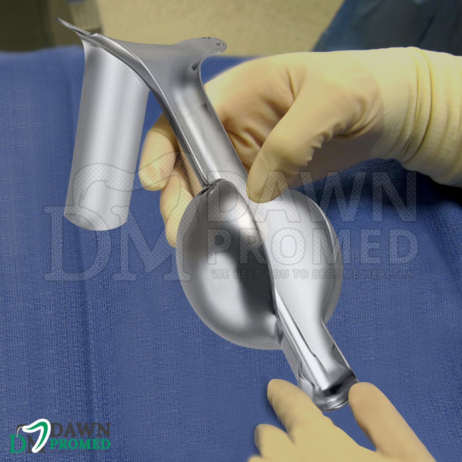 AUVARD Weighted Vaginal Speculum 9″ 3 lbs (1363g) OB/GYN Surgical Inst German Gr