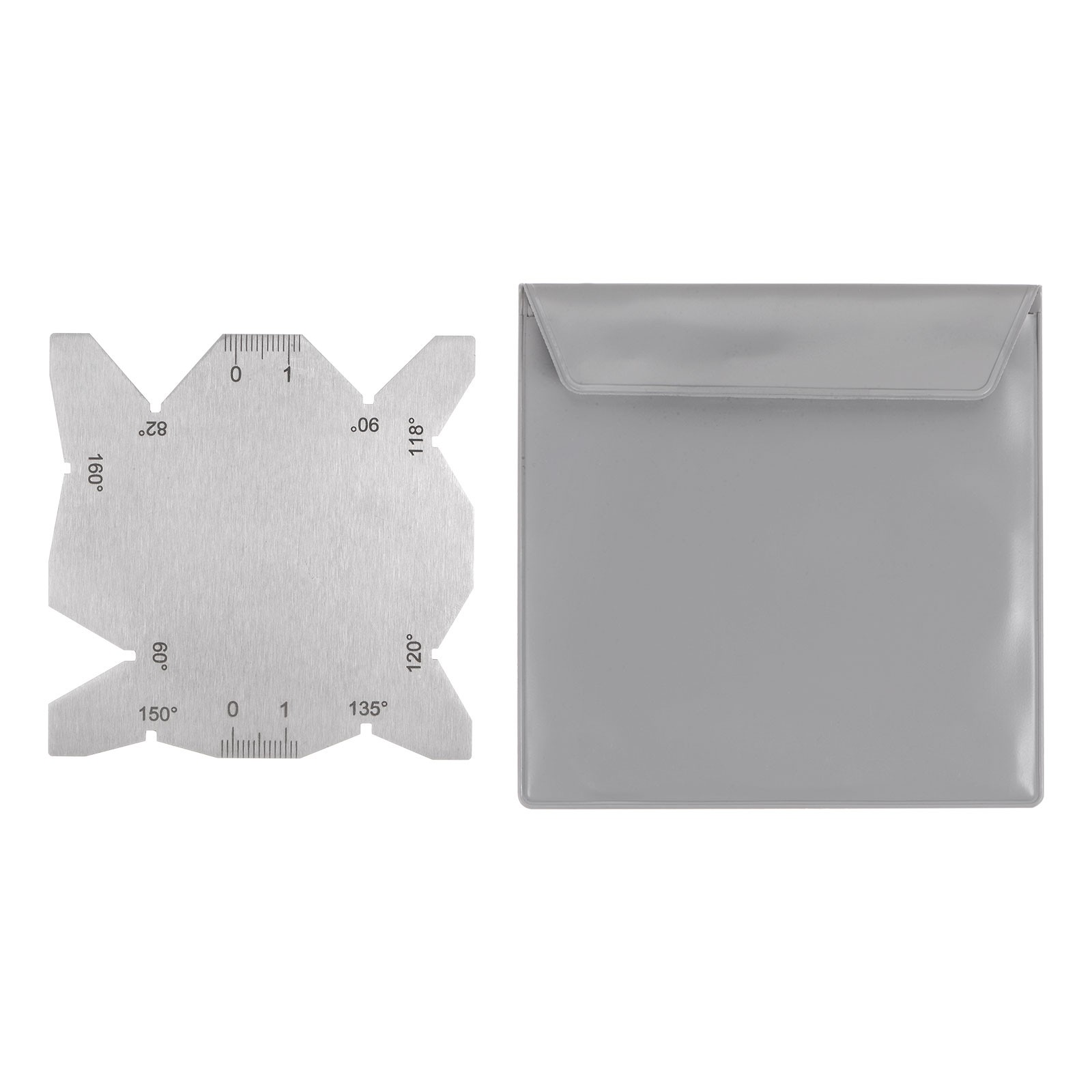 Drill Bit Angle Gauges 60°- 160°Drill Sharpening Gauge Stainless Steel