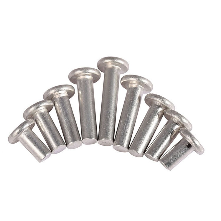 Aluminium Flat Head Solid Rivets Diameter 2mm, 3mm, 4mm, 5mm, 6mm, 8mm Rivet