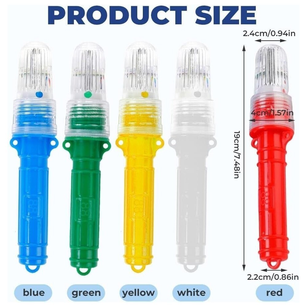 3PCS Boat Flares,Boat Flares Coast Guard Approved Marine,for Fishing Boats, L…