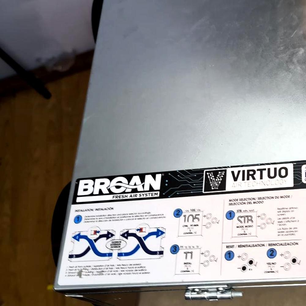 Broan BLP150E75NS-HW Energy Recovery Ventilator ERV 150 CFM Hardwired