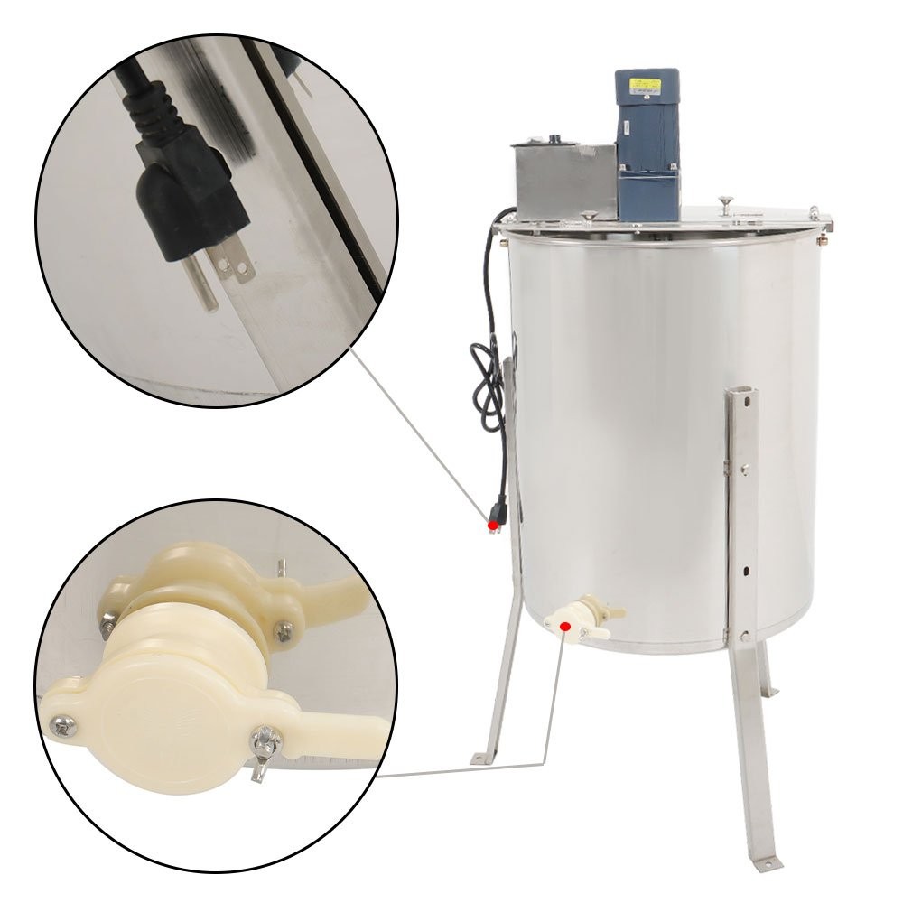 4/8 Frames Electric Honey Extractor For Beekeeping Equipment Honey Separator
