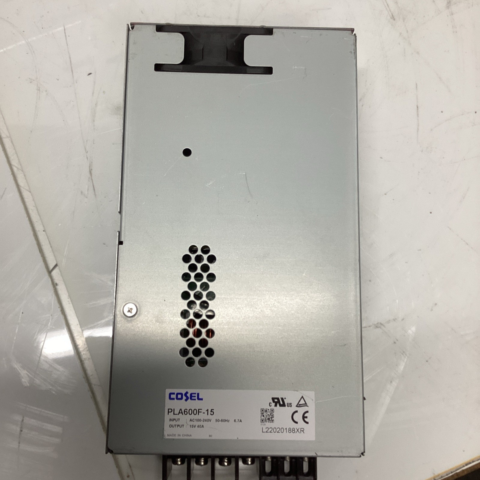 PLA600F-15 COSEL SWITCHING POWER SUPPLY. T-571