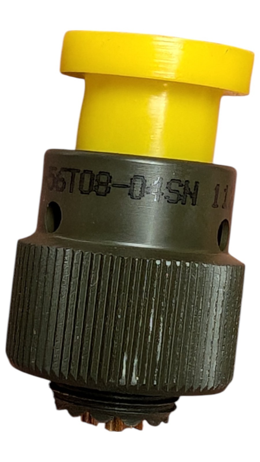 Amphenol 62GB 4 Way Cable Mount MIL Spec Circular Connector Plug 62GB-56T08-04SN