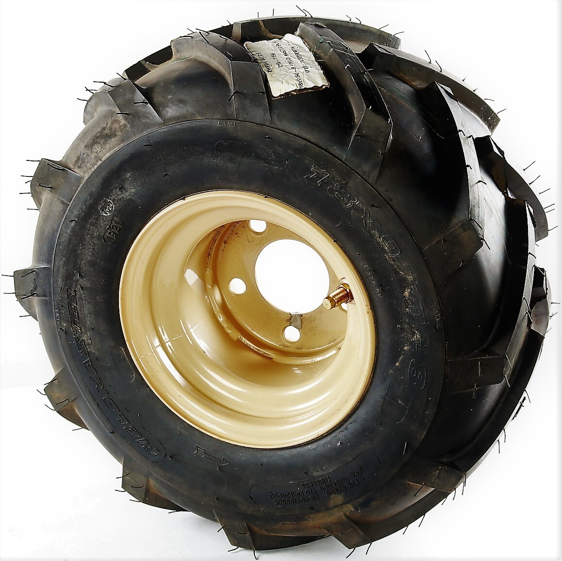 New OTR 205-1156 Ditch Witch Tire & Wheel 18×9.5-8 Poly Fill Field Master RH FF