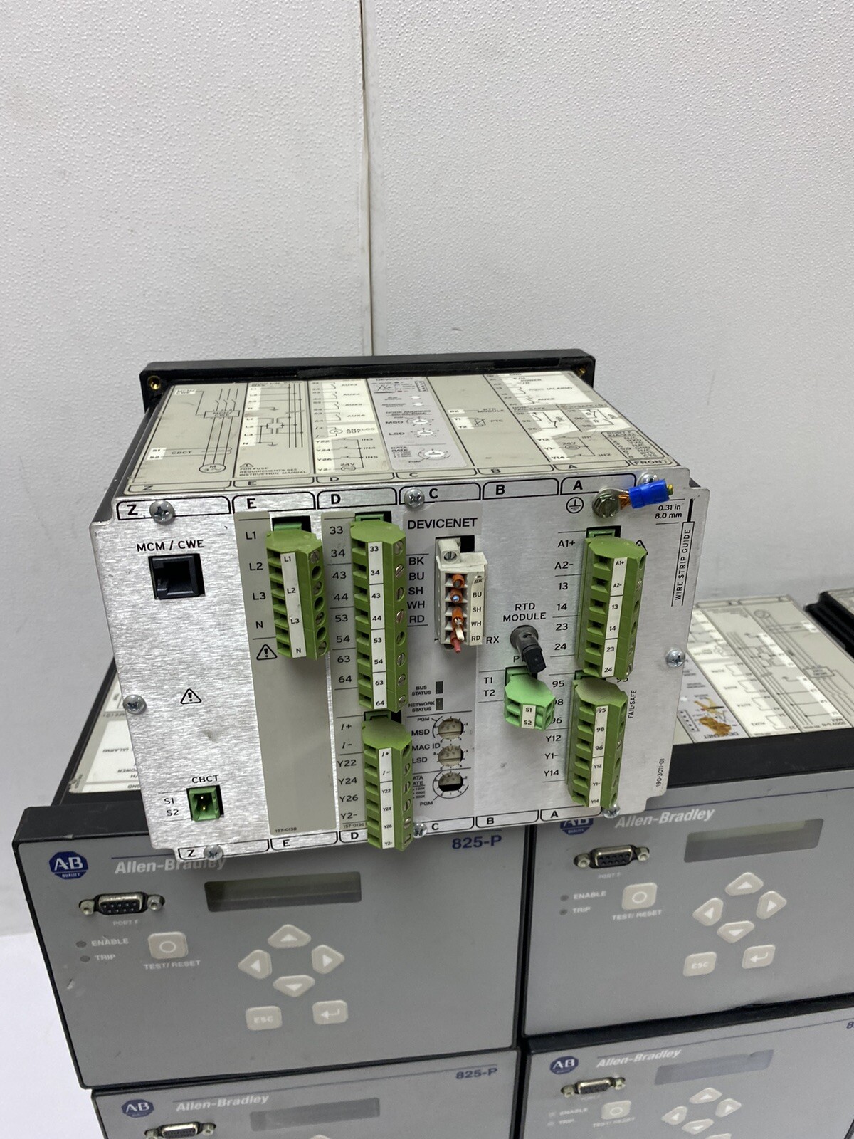 Allen Bradley 825-PD SER. A Control Module