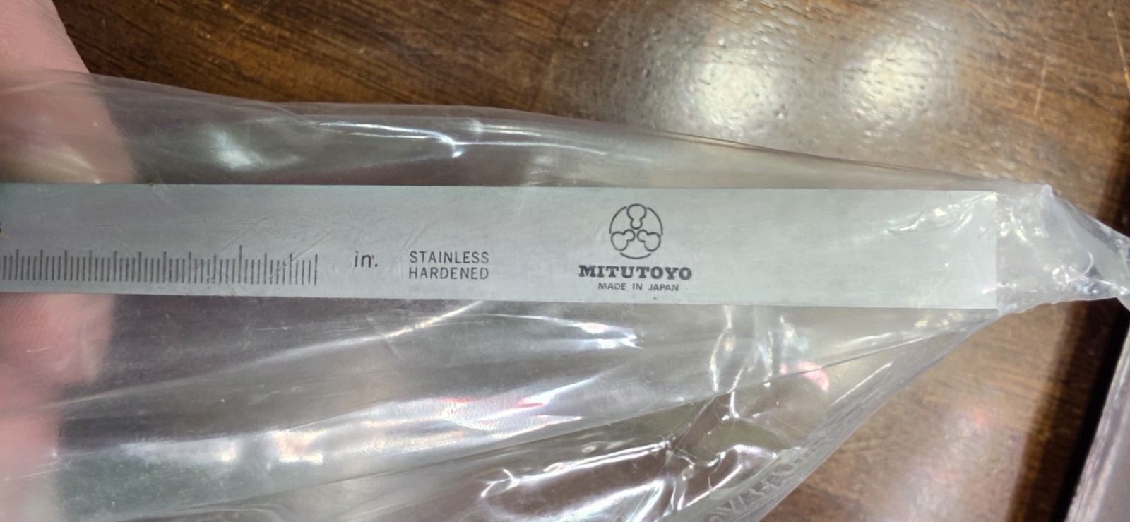 Mitutoyo Vernier Depth Gauge 0 To 8 Inch With 1/1000 In Adjustments With Case
