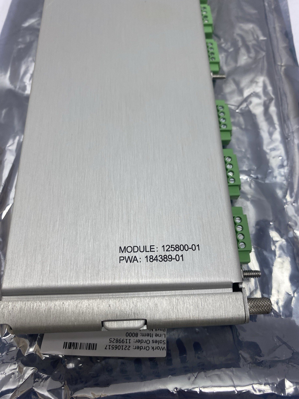 BENTLY NEVADA 3500/25_SIL2 KEYPHASOR I/O MODULE 125800-01 + 149369-01 Set