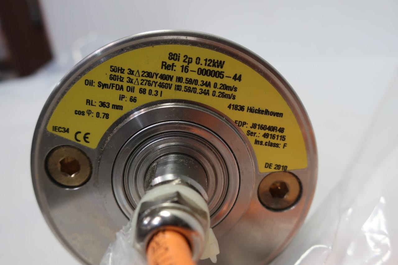 Interroll 80I 363mm 80mm 3ph 0.12kw 276/460v-ac Drum Motor