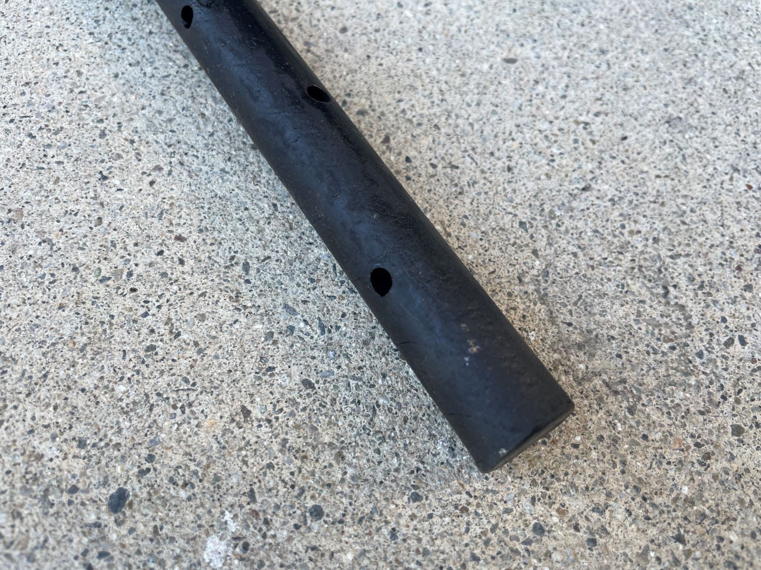18″ Round Steel Concrete Form Stakes with Nail Holes – USA Made – Sandbaggy