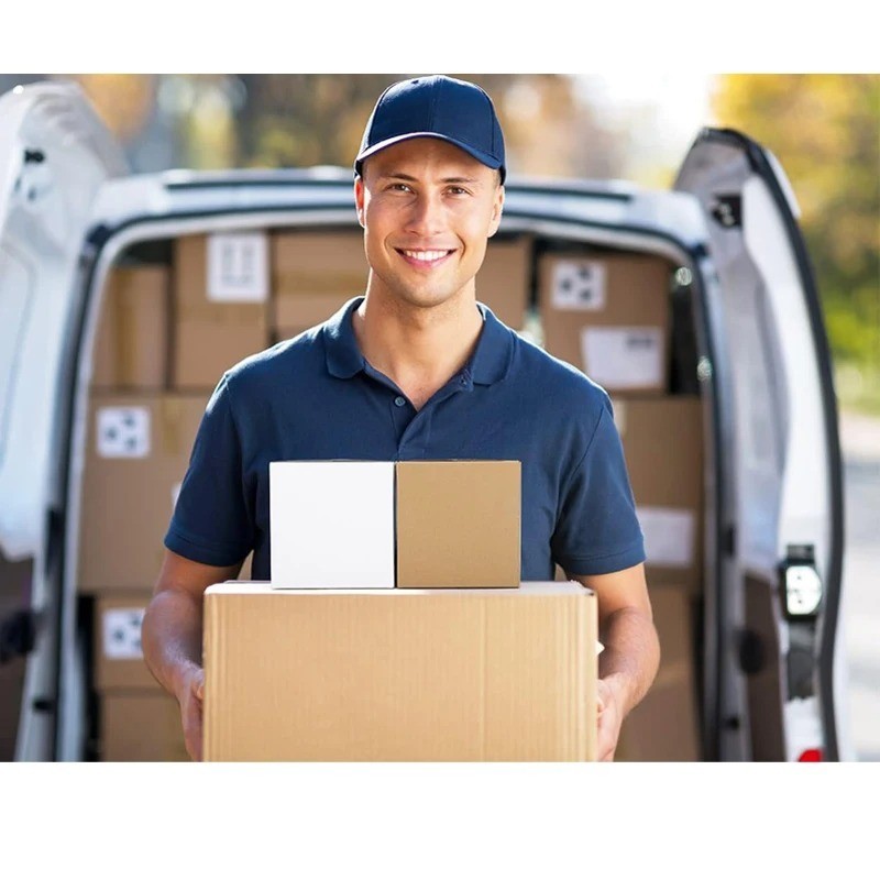 100 Pack Corrugated Shipping Boxes Bulk Mailing Box 8x6x4 6x4x4 4x4x4 Cardboard