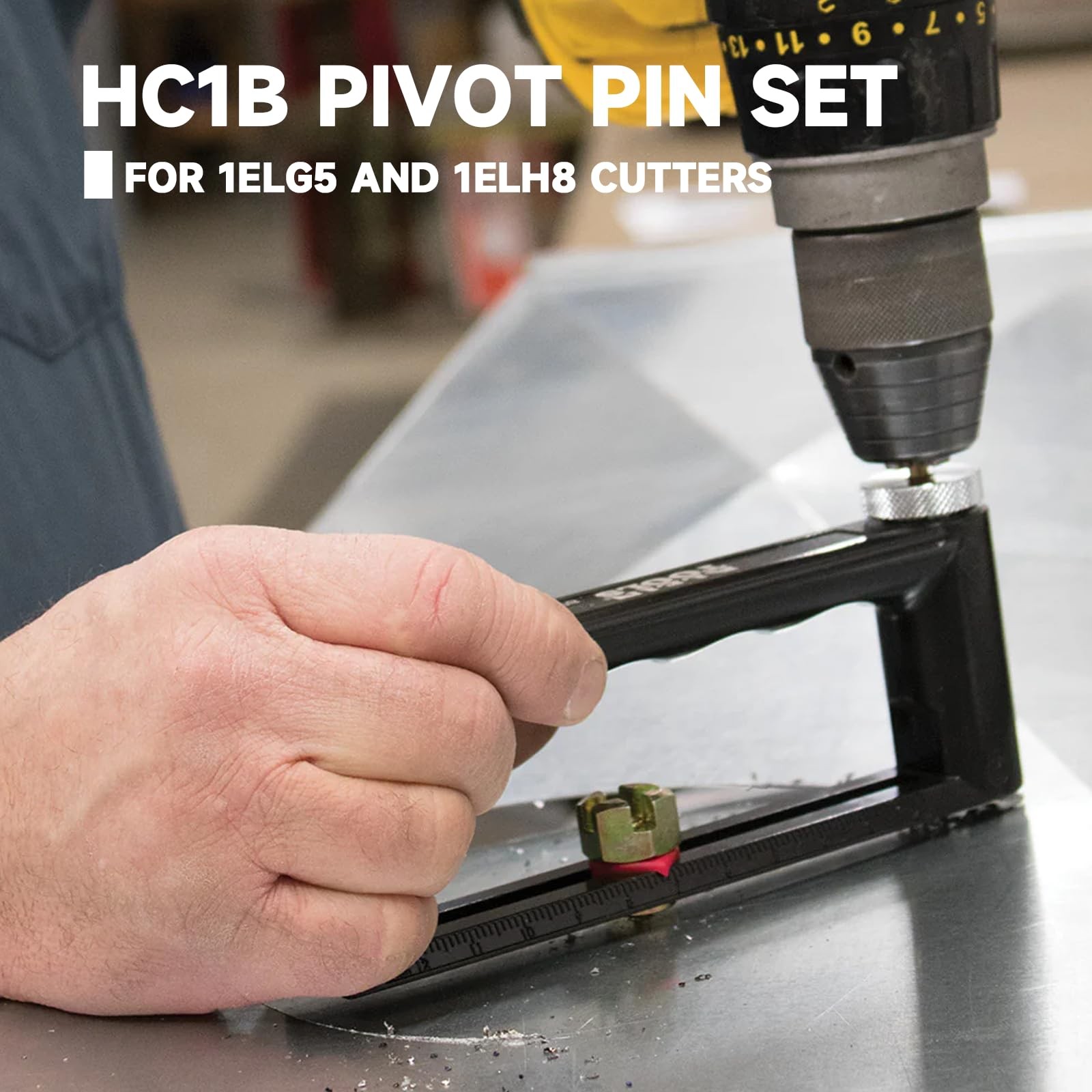 HC1B Pivot Pin Set Compatible with Malco HC1 and HC2 51mm x 6.35mm, Gold