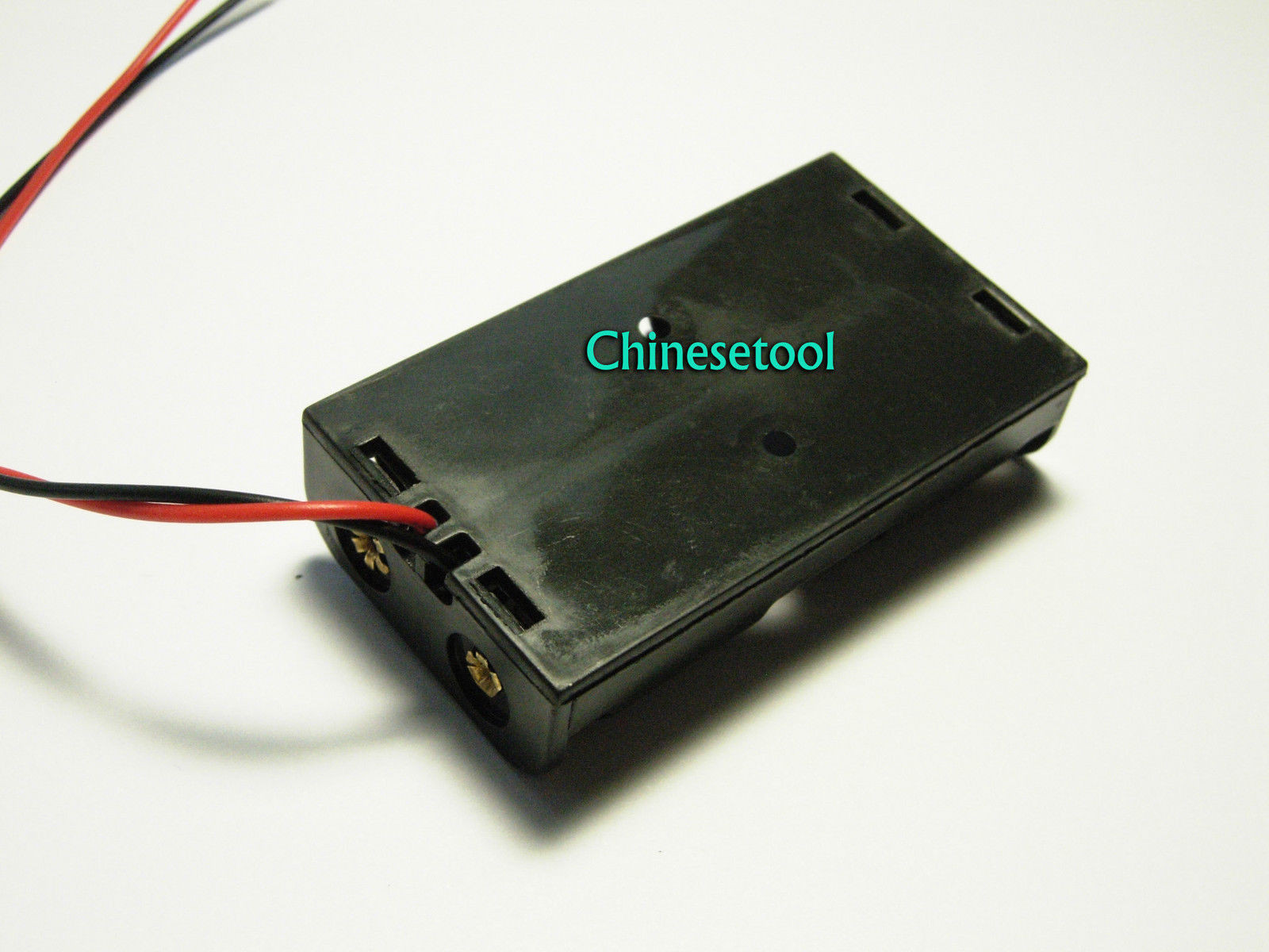 US Stock 10pcs New 2.4V 3V 2 X AAA Battery Holder Box Case w/Wire