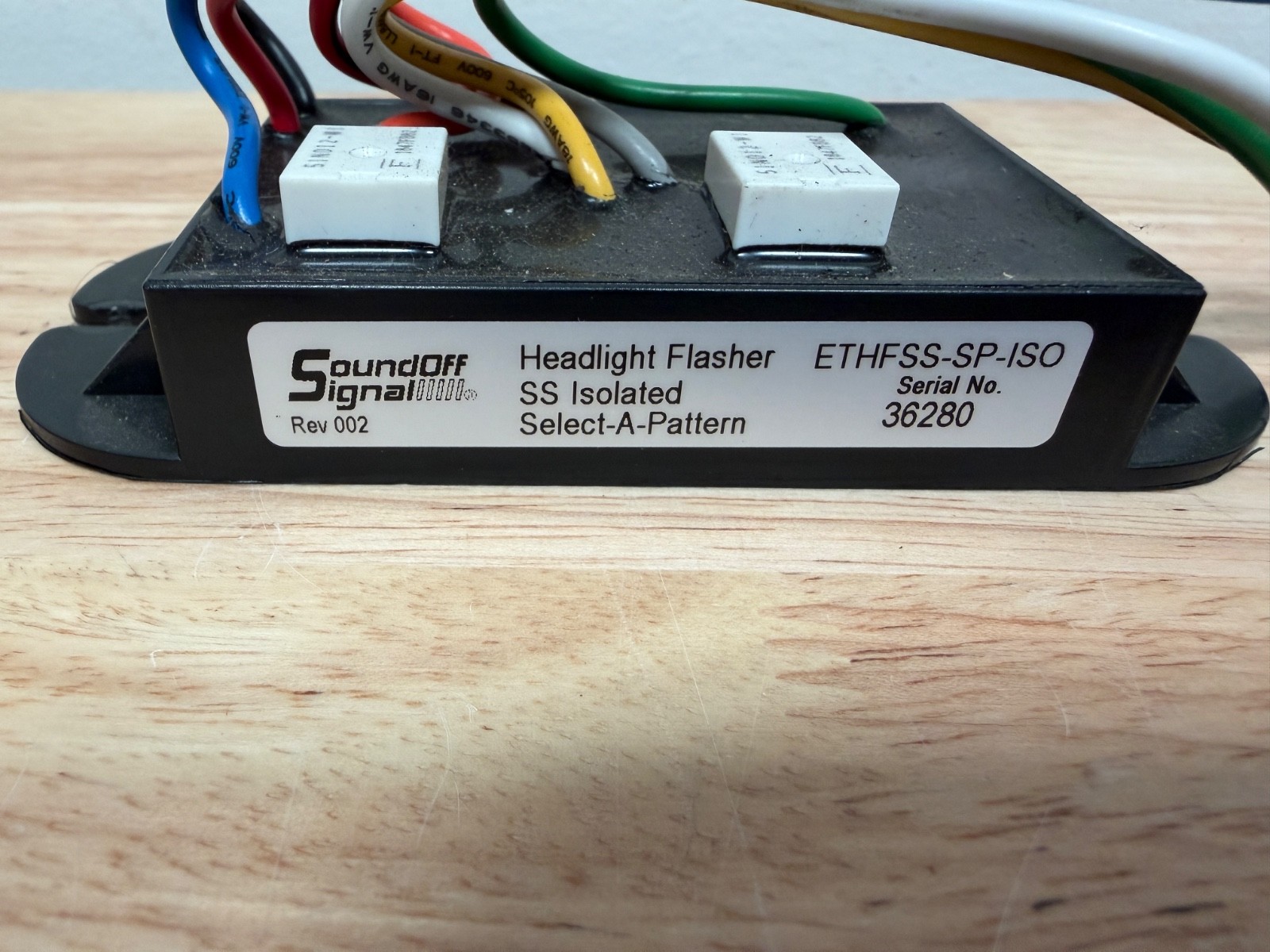 SoundOff Signal ETHFSS-SP-ISO Flasher – Fast Free Shipping!