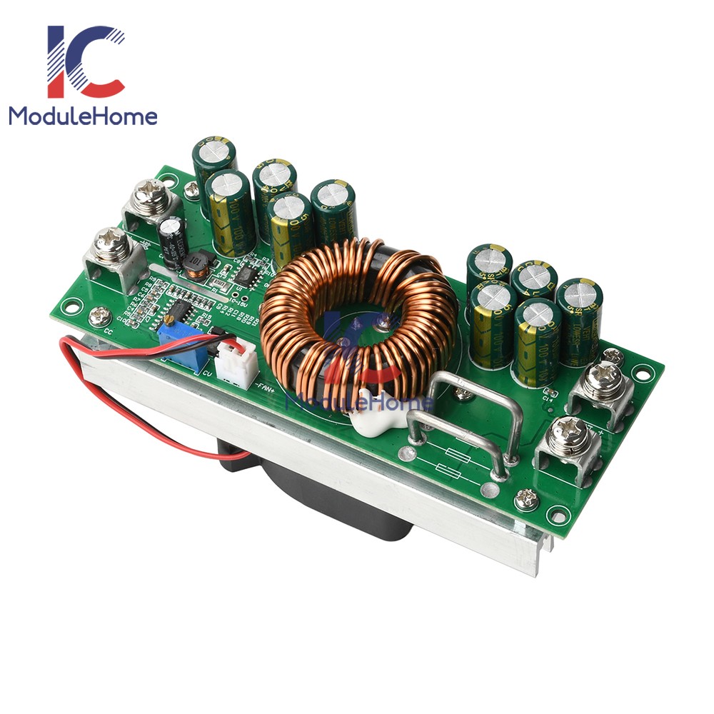 1200W 30A 1500W 50A Adjustable DC-DC Step-down Buck Power Supply Module