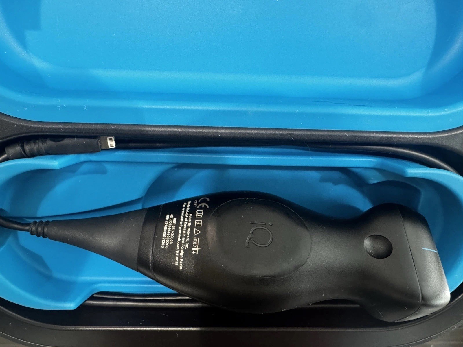 Butterfly iQ+ Portable Ultrasound – Probe With Hard Carrying Case