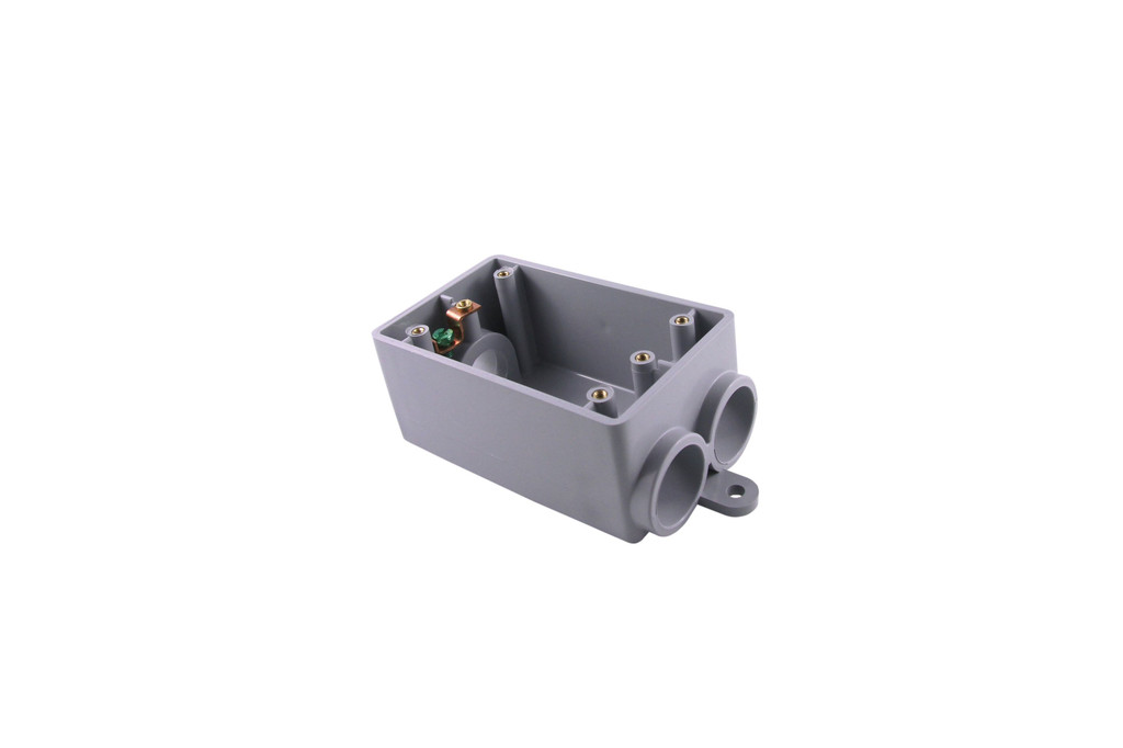 IPEX 077623 3/4″ PVC 1-Gang Rigid Conduit Box 16.3 In.